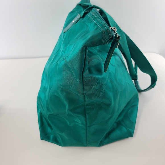 🦃Coach Packable Travel Tote Makeup Bag Hanging Toiletry Collapsible Bag Set - Picture 15 of 16